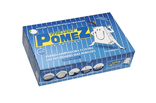 Mister Pómez - Estuche de 12 Piedras de Limpieza de planchas de Cocina