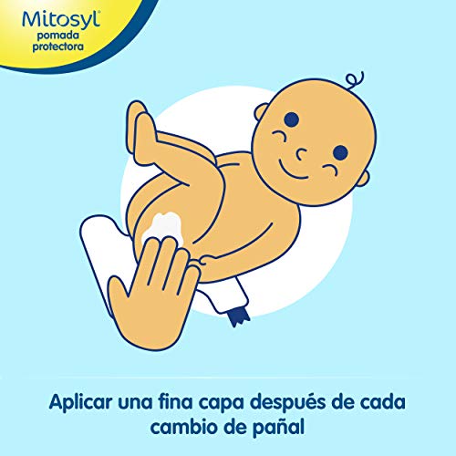 Mitosyl Pomada Protectora. Cuidado y protección frente a irritaciones de la piel del bebé. 25 ml