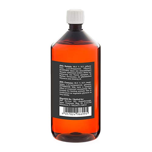 mituso Glicerina Mituso 99,5%, Puramente Vegetal, 1 Paquete (1X 1000Ml) 1000 ml