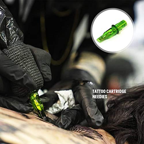Mix Tattoo Cartridges 20 pcs Diamond Tips 7/9RLT &7/9MC Supertight Turb Disposable Sterile Tattoo Cartridge Needles For Professional Rotary Pen (ED7/9RLT&7/9MC Each 5PCS)