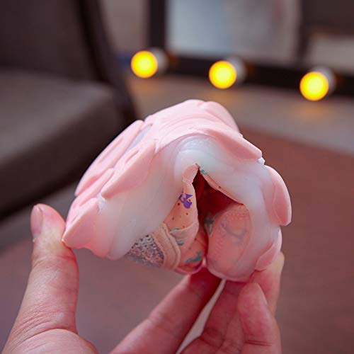 Miyanuby Zapatos de Bebé Niña Respirable Antideslizante Suela Blanda Luz LED Zapatillas de Deporte para Correr al Aire Libre Zapatos