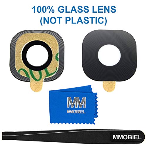 MMOBIEL Reemplazo Lente para cámara Trasera (Posterior) Compatible con Samsung Galaxy S7 G930 y S7 Edge G935 con Pinzas (Paquete Individual)