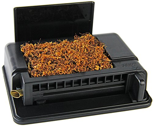 M&M's MM 16940 Powermatic Mini – Máquina para Liar Cigarrillos, de plástico, en Color Negro, 10 x 10 x 5 cm