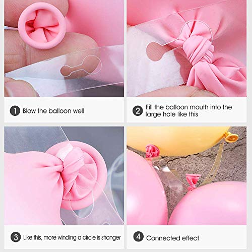 MMTX 50 Piezas Globos de Confeti Globos de látex Blancos Globos de Helio Perla para Bodas, Fiestas, Propuestas, Navidad, Reuniones, Ceremonia y Cumpleaños Decoraciones de Fiesta (Rosa-1)