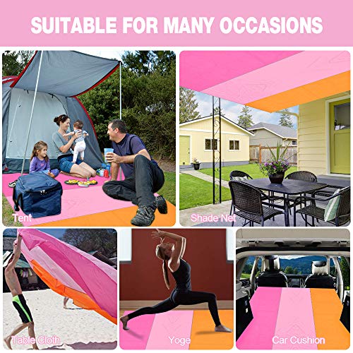 MMTX Impermeable Alfombras de Playa, Portáti lLigera Manta Picnic Manta Playa Toalla Playa Actividad Camping Accesorios Aplicar Picnic Campaña Jardín Parque Piscina(210x200cm)