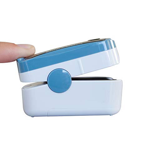 Mobiclinic, MD300C29, Pulsioxímetro de dedo, Pulsómetro de dedo, Oxímetro de dedo, Frecuencia cardíaca y SpO2, Pantalla OLED