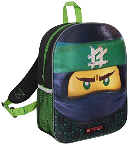 Mochila 3D Lego Ninjago Green Ninja para Niños Escuela Viaje