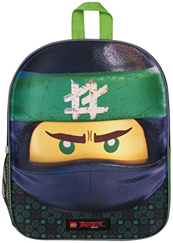 Mochila 3D Lego Ninjago Green Ninja para Niños Escuela Viaje