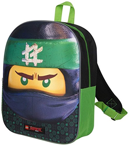 Mochila 3D Lego Ninjago Green Ninja para Niños Escuela Viaje