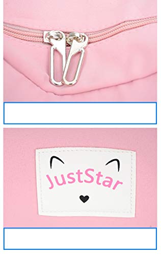 Mochila de Mujer de Moda, Bolso de Escuela para Estudiantes con Cinta de Bola de Pelo Linda Adolescente, Bolso de Viaje de Hombro de Gran Capacidad Informal para niñas Amarillo Amarillento