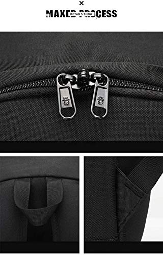 Mochila Escolar 2019 Nueva Tendencia Mochila para Estudiantes Patrón de Personalidad Mochila Escolar Luminosa Mochila de Viaje de Ocio Mochila Deportiva Negro