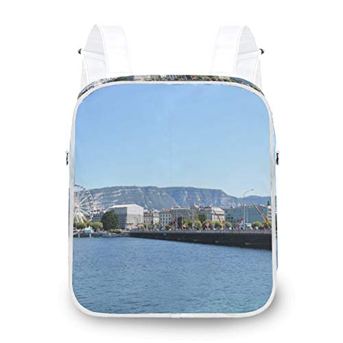 Moda Mochila Monedero Bolso de día con Estilo Bolso Elegante para Mujeres niñas Ginebra Ver