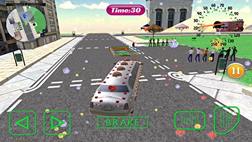 Modern Wedding Car Drive 2018