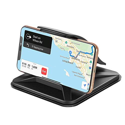 Modohe Soporte Móvil para Coche Soporte Universal Movil Coche Adecuado para el Tablero de Instrumentos, para GPS iPhone11 Pro/11/Xs Max/Xs/Xr/X/8/7/6s Plus, Galaxy S10 Note 10+ Huawei Mate 30 Pro etc