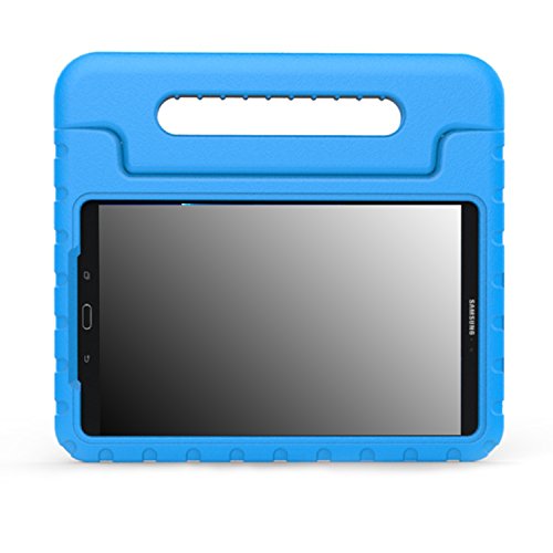 MoKo Funda Compatible con Samsung Galaxy Tab A 10.1 2016 - Ligero y Super Protective Funda diseñar Especialmente para los niños para Galaxy Tab A 10.1(SM-T580/T585, sin Lápiz), Azul