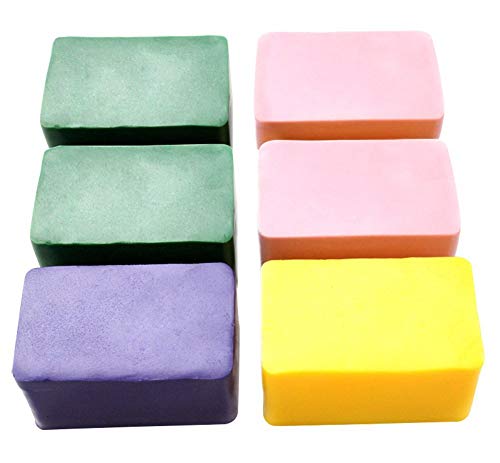 Molde de jabón de silicona, 2 piezas Moldes para hacer jabón,DIY Jabón Mold,Molde Rectangular de Silicona,para hacer barra de jabón, resina, chocolate, velas de jabón