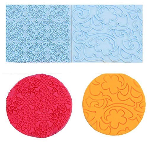 Moldes de silicona para decoración de tartas de fondant, chocolate, helado, pasteles, jabón, arcilla 3D, molde para hornear