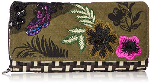 Monedero para mujer Desigual Mone Queen Miracle Maria 20saya02, Negro
 (Negro) - 20SAYA02