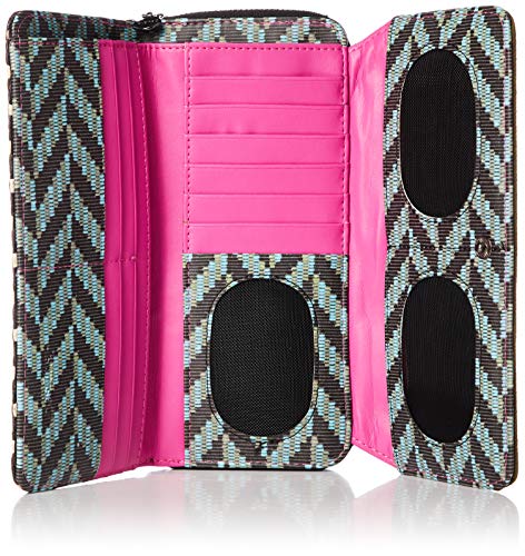 Monedero para mujer Desigual Mone Queen Miracle Maria 20saya02, Negro
 (Negro) - 20SAYA02