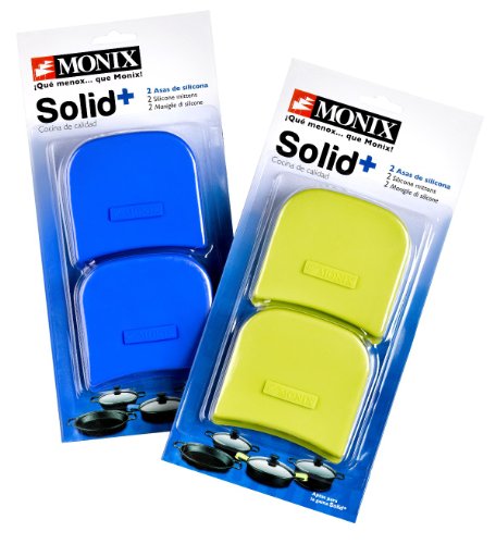 Monix Solid+ - Asas silicona, aptas para toda la serie Solid+, color azul