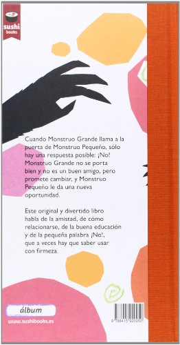 Monstruo Pequeño Dice ¡No! (SUSHI BOOKS CASTELLANO)