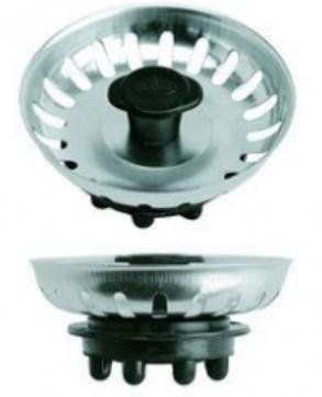 MONTSERRAT Filtro TAPÓN Rejilla FREGADERA INOX. (81 X 31 mm) 2 PCS.