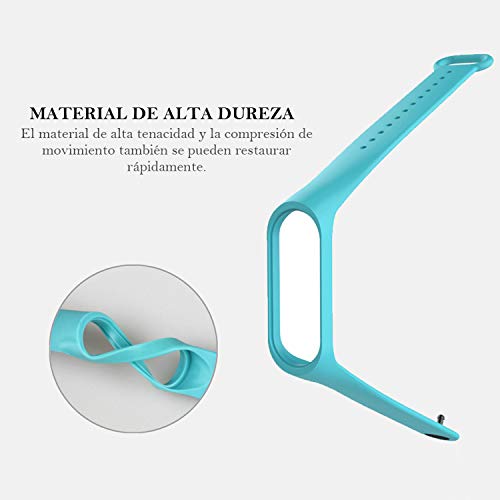 Monuary 13 Piezas Correa para Xiaomi Mi Smart Band 4 / Mi Band 3 Pulsera, Silicona Reloj de Recambio Brazalete Coloridos Correas para Xiaomi Mi Band 3 / Mi Band 4