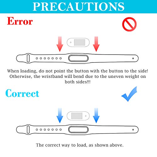 Monuary 8 Piezas Correa para Xiaomi Mi Band 3/4 Pulsera Banda - Silicona Reloj de Recambio Brazalete Coloridos Correas para Xiaomi Mi Band 3/4 [Compatible con Mi Smart Band 4 Ahora]