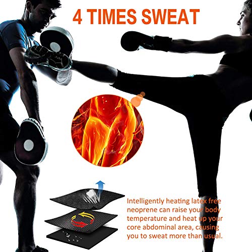 Moonssy Pantalones para Adelgazar,Pantalones Deportivos Mujer, Pantalón de Sudoración Adelgazar, Leggings Push Up, Mallas Termicos de Neopreno, Faja Reductora Adelgazante para Deporte (S)