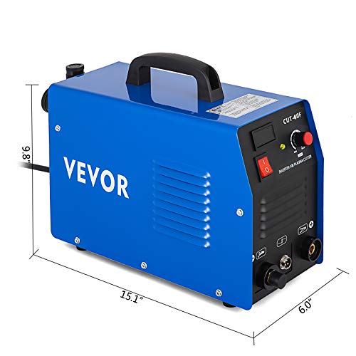 Mophorn 220V Cortador de Plasma 6500W Máquina Cortadora de Plasma Air Plasma Cutting Machine Aire Comprimido Plasma Cortador de Inversor (Cut 40)