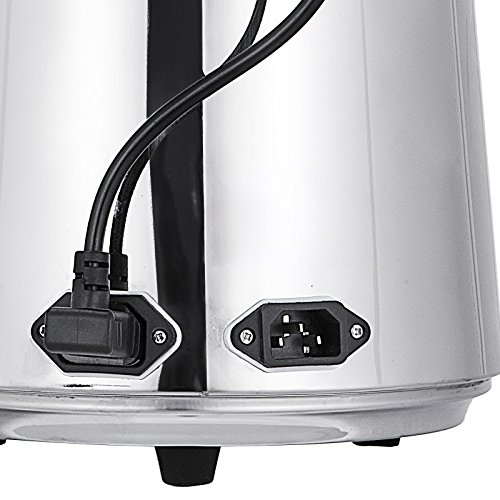 Moracle Destilador de Agua de Acero Inoxidable 750W Destilación de Agua Destilador de Agua de 4 L (Plata)