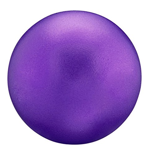 Morella Collar ángel de la Guarda de Acero Inoxidable 70 cm con Colgante alas de ángel y Bola de resonancia de Color Lila Ø 16 mm para Damas en Bolsa para Joyas