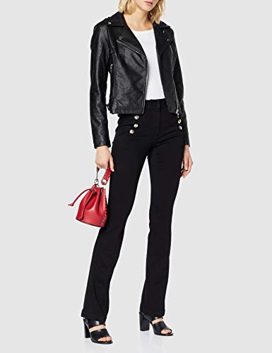 Morgan 192-parade.p Pantalones, Negro (Noir Noir), 40 para Mujer