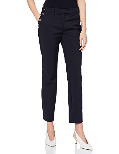 Morgan 201-papia.n Pantalones, Azul (Marine Marine), W28 (Talla del Fabricante: T38) para Mujer