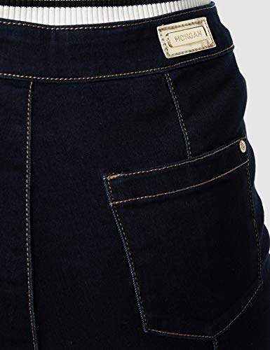Morgan 201-pixie.n/Jean Pantalones, Azul (Jeans Brut Jeans Brut), W24 (Talla del Fabricante: T34) para Mujer