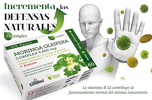 MORINGA OLEIFERA COMPLEX 4.000 mg. 2 x 60 Cáps. NATURE ESSENTIAL