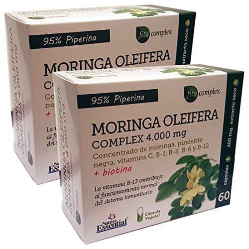 MORINGA OLEIFERA COMPLEX 4.000 mg. 2 x 60 Cáps. NATURE ESSENTIAL