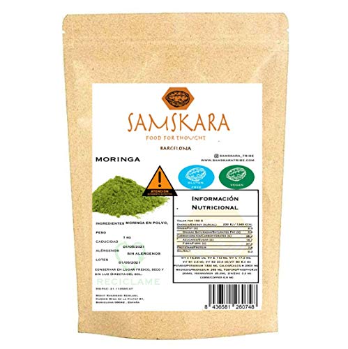 Moringa Powder | SAMSKARA SUPERFOODS | 100% Natural (250gr)