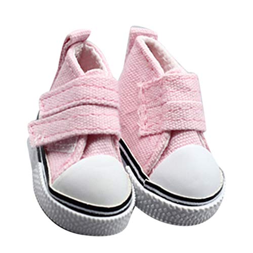 Morza 1 Zapatos de Lona muñeca Par 5 cm seakers muñeca de Juguete Calzado Deportivo Zapatillas de Tenis para niños Juguetes del Regalo