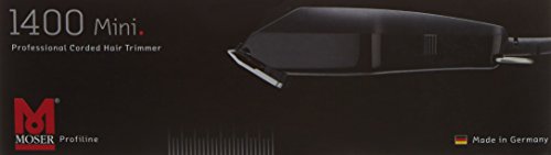 Moser 1400 Mini - Cortapelos, color negro