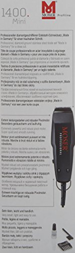 Moser 1400 Mini - Cortapelos, color negro