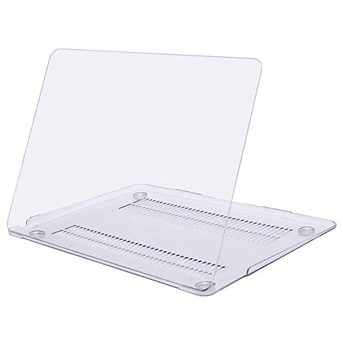 MOSISO Funda Dura Compatible con 2020 2019 2018 MacBook Air 13 Pulgadas A2179 A1932 con Pantalla Retina & Touch ID, Ultra Delgado Carcasa Rígida Protector de Plástico Cubierta, Cristal