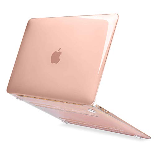 MOSISO Funda Dura Compatible con 2020 2019 2018 MacBook Air 13 Pulgadas A2179 A1932 con Pantalla Retina & Touch ID, Ultra Delgado Carcasa Rígida Protector de Plástico Cubierta, Cristal