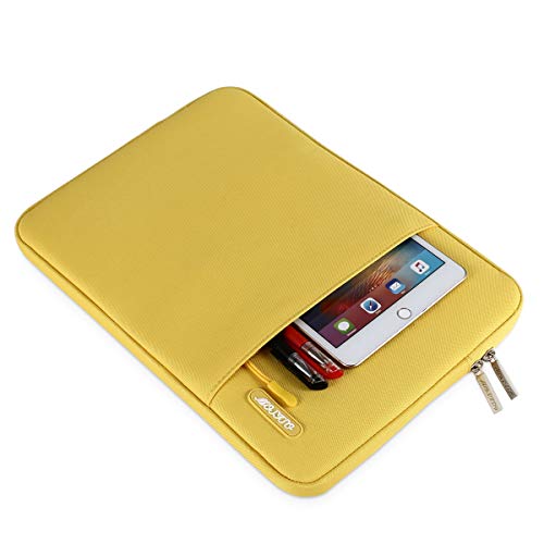 MOSISO Funda Protectora Compatible con 13-13,3 Pulgadas MacBook Air/Mac Pro Retina/2019 Surface Laptop 3/Surface Book 2, Bolsa Blanda de Repelente de Agua de Estilo Vertical, Amarillo