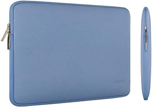 MOSISO Funda Protectora Compatible con 2019 MacBook Pro 16 A2141/15-15.6 Pulgadas MacBook Pro 2012-2015/Ordenador Portátil, Bolsa Blanda de Neopreno Agua Repelente con Pequeño Caso, Azul Serenidad