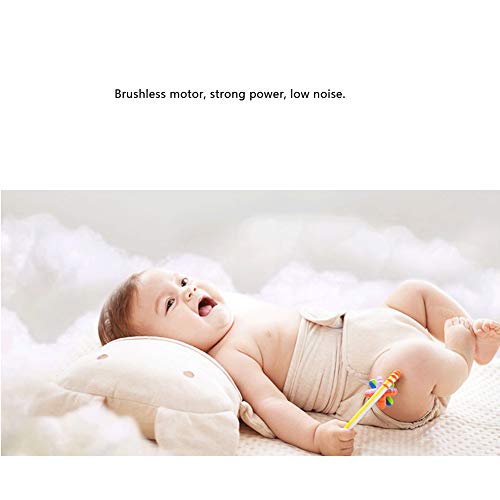 Mosquito Trap, USB Powered Insect Trap Lamp, LED UV Light Insect Killer with Built in Fan, No químicos, Utilizado para bebés, Niños, Embarazada-black