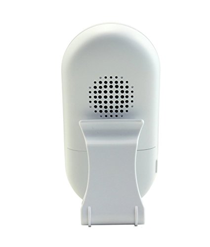 Motorola MBP16 - Vigilabebés audio plug-n-go con modo eco y luz nocturna, color blanco
