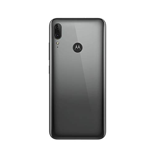 Motorola Moto E6 Plus (pantalla 6,1" max vision, doble cámara de 13 MP, 32GB/2 GB, Android 9.0, Dual SIM) Gris Gunmetal + Funda