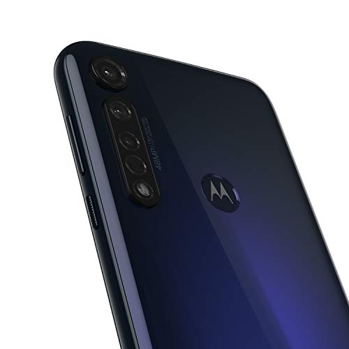 Motorola Moto G8 Plus (Pantalla de 6,3" FHD u-notch, cámara de 48 MP, altavoces Dolby® stereo, 64 GB/ 4GB, Android 9.0, Dual SIM Smartphone), Azul