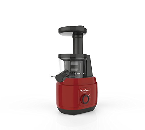 Moulinex Juice ZU150510 - Licuadora para Frutas y Verduras, Control Pulpa Ajustable, Prensado Frío y Fácil Limpieza, Panel Manual, 2 Filtros y Boquilla Antigoteo